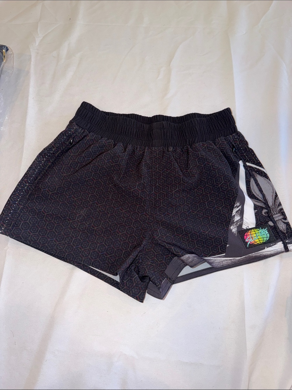 T0109201 Slunks SZ XS Volleyball Shorts Blazer Black EUC unlined